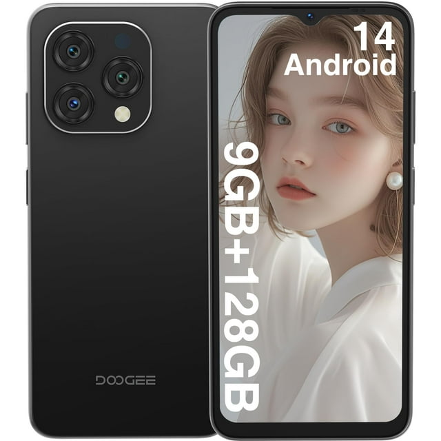 Teléfono móvil DOOGEE N55 Android 14 4GB RAM 128GB ROM 6.56"