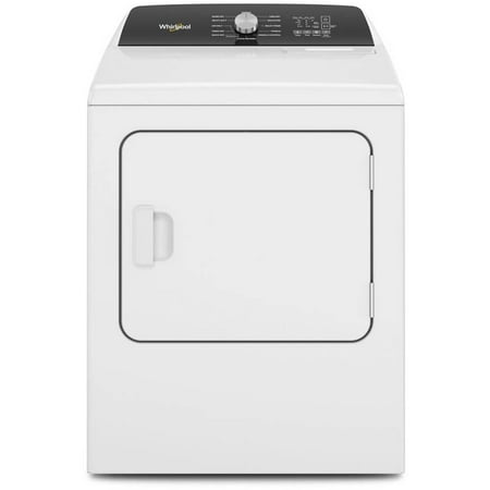 WhirlpoolÂ® WED5050LW 7.0 Cu. Ft. Top Load Electric Moisture Sensing Dryer with Steam