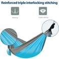 thumbnail image 5 of Camping Hammock, Portable Hammock for Camping, Outdoor Hammock Travel Hammock for Travel, Yard, Patio, Nylon, Blue, COOSERRY, 5 of 5