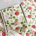 thumbnail image 2 of 10 Sheets/ Pack  Red Strawberry Tissue Paper Fruit Gift Wrapping Paper DIY Art Craft Tissue Paper For Wedding Birthday Baby Shower Supplies, Folded Flat, 2 of 9