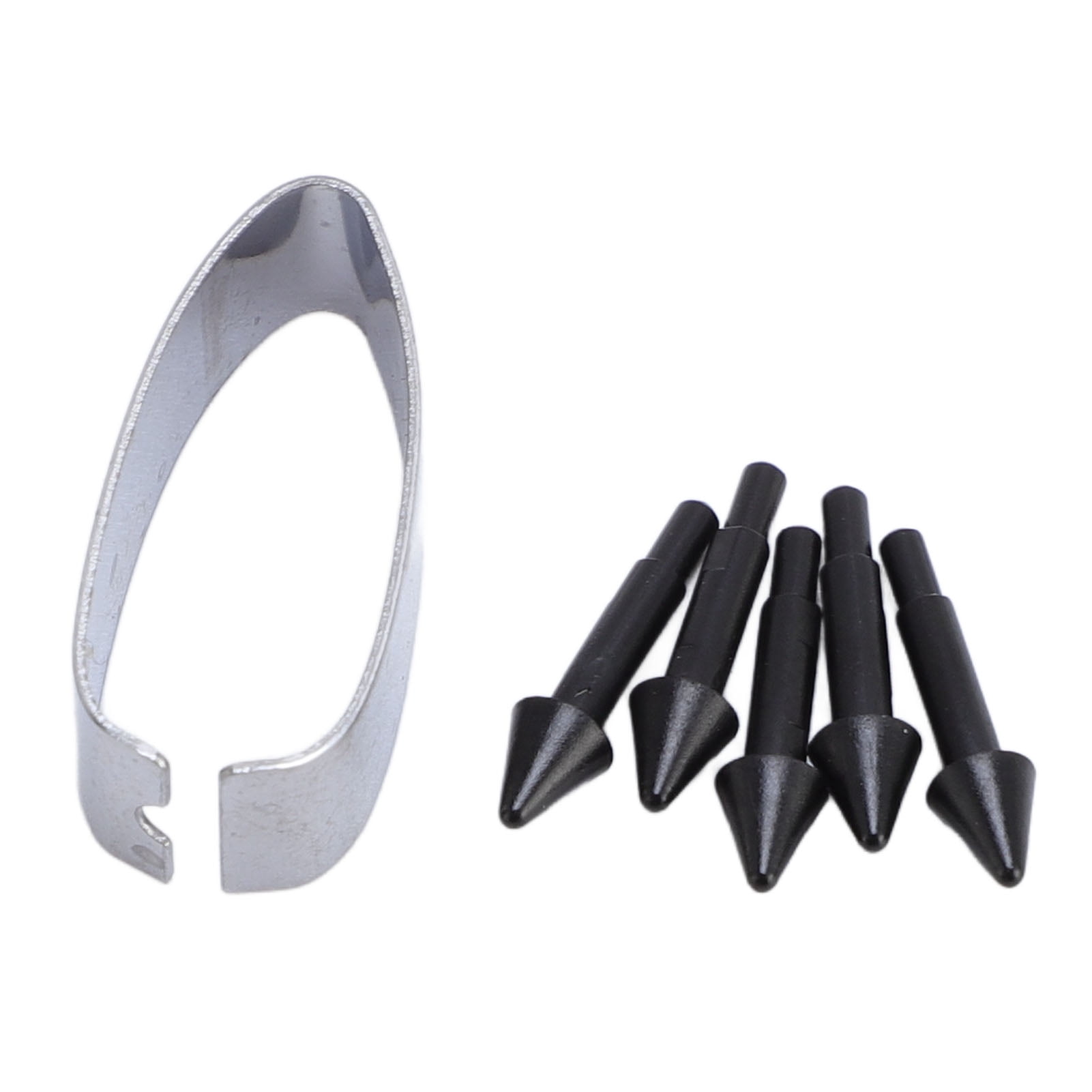 Stylus 5pcs Stylus Pen Nibs Black 4096 High Pressure Sensitivity Stylus Pen Replacement Tips with Tweezers