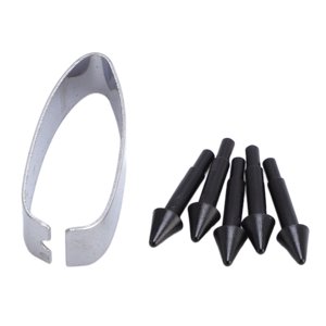 Stylus 5pcs Stylus Pen Nibs Black 4096 High Pressure Sensitivity Stylus Pen Replacement Tips with Tweezers