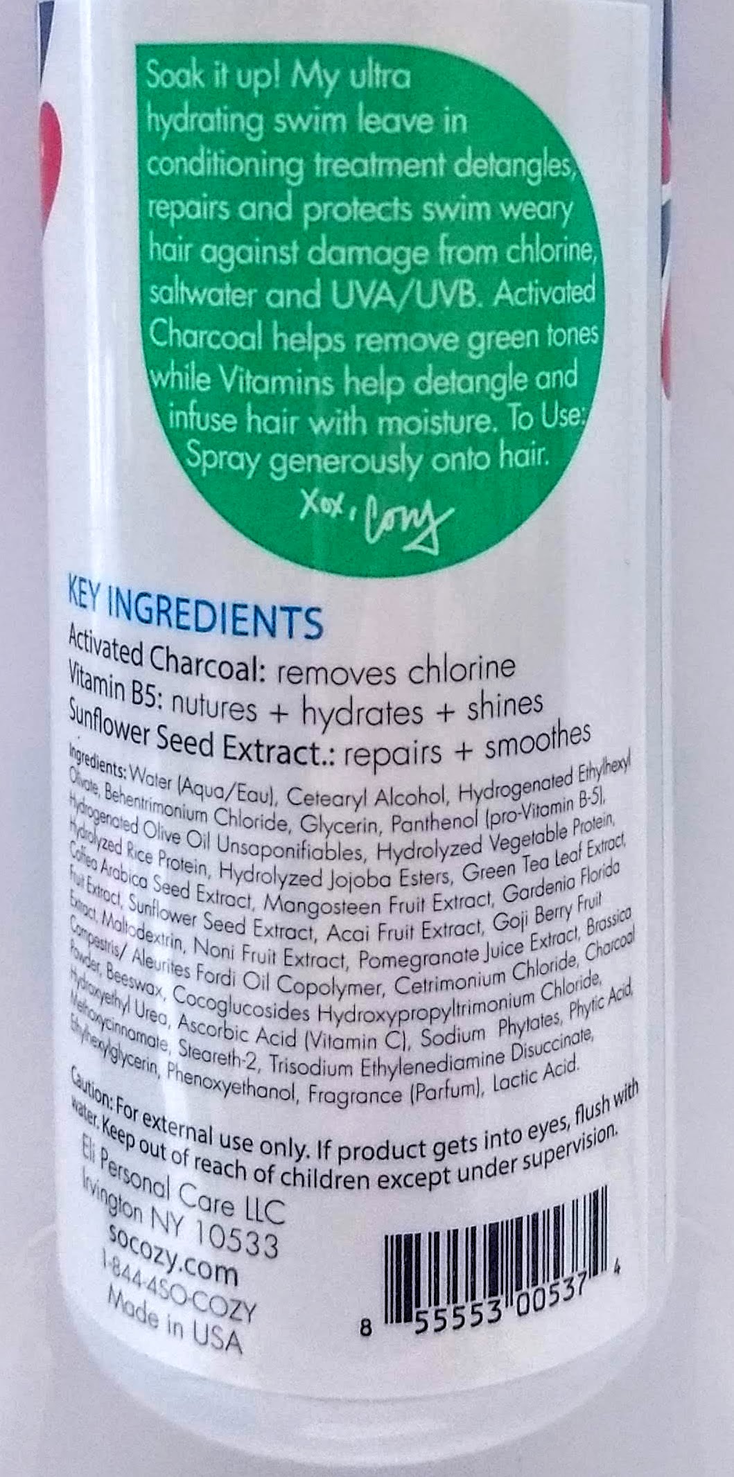 SoCozy Swim Leave-In Treatment & Conditioner Spray photo 6