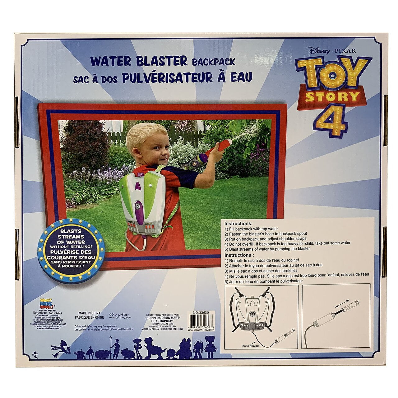 buzz lightyear water gun