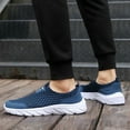thumbnail image 6 of AUDeals Men's Slip On Sneakers, Lightweight Mesh Walking Shoes with Non Slip Comfort for Summer Fall and Travel, 6 of 7