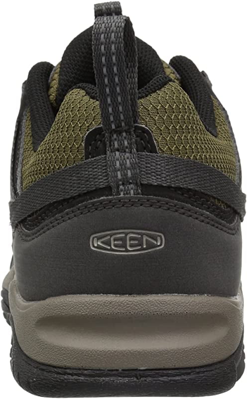 KEEN Men s Saltzman Hiking Shoe Dark Olive Black D M US 59 OFF