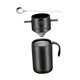 thumbnail image 3 of Cafetera de goteo manual con aislamiento térmico, cafetera de acero inoxidable. negro, 3 of 9
