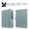 thumbnail image 4 of Fintie Folio Case with Pocket for iPad 9.7 2018 2017 / iPad Air 2 / iPad Air 1 - [Corner Protection] Multi-Angle Viewing Cover w/ Auto Wake/Sleep for iPad 6th / 5th Generation, 4 of 7