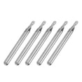 thumbnail image 3 of Spiral Milling Cutter,5pcs Spiral End Mill Single Flute Spiral End Mills Spiral Router Bit Tailored for Perfection, 3 of 8