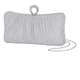 thumbnail image 1 of Bolso Mujer Bandoleras Cena De Gala Bolsa Xtellar plateado, 1 of 4
