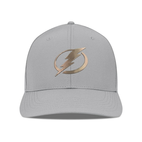 Men's Levelwear Gray Tampa Bay Lightning Rise Copper Insignia Flex Hat