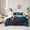 Blue Black Orange, variant on Manfei Multicolor Cartoon Console 7-Piece Bedding Comforter Set,Gamer Gaming King Bedding Sets,Rainbow 3D Hexagon Bed Sheets For Adults,Luxury Bedroom Decor Reversible