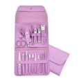 thumbnail image 1 of 16pcs/set Nail Clipper Kit With Ear Pick, Nail File, Obliquely Toenail Clipper, Pedicure Knife, Etc., 1 of 3