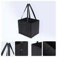 thumbnail image 2 of Unique Bargains Fabric Storage Bin for Shelves Closet Black 13*9.8*11, 2 of 6