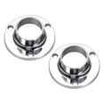 thumbnail image 1 of Unique Bargains Support de Tringle de Placard 22mm/0.87“ Dia. Support de Douille de Garde-Robe pour Tuyau 2 Pcs, 1 of 5