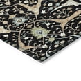 thumbnail image 3 of Addison Rugs Chantille Indoor/Outdoor Traditional Global Black Machine Washable Rectangle Rug, 5' x 7'6", 3 of 8