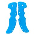 thumbnail image 1 of Eigraketly Parche de mango de rebanador G10, accesorios de reparación de bricolaje reutilizables, mango antideslizante portátil, manijas de Artesanía Azul, 1 of 6