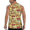 thumbnail image 2 of Sigee Vehicles for Men's Workout Tank Top, Athletic Gym Sleeveless Shirt - Quick Dry, Lightweight, Breathable 3X-Large, 2 of 9