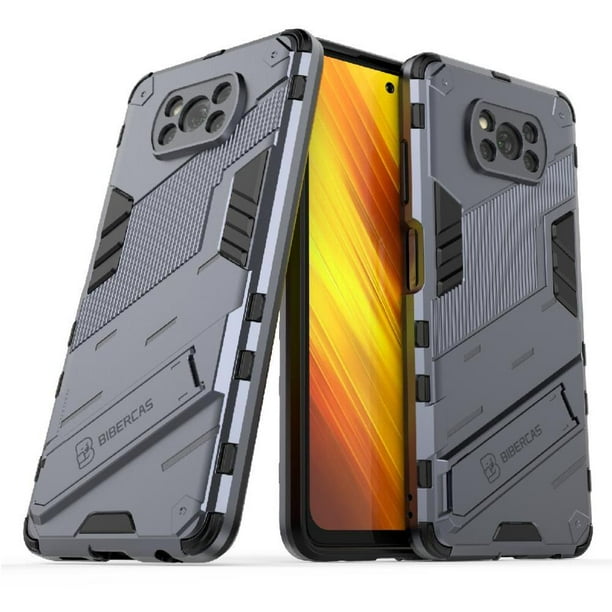 Funda para Xiaomi Poco X3 NFC Protección A Prueba De Golpes Con Soporte De TPU Duradero Y Práctico