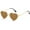Gold/Brown, variant on Polarized Heart Sunglasses for Women Metal Frame Fashion Lovely Style Sun Glasses UV400 Protection