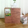 thumbnail image 2 of Tapis de Jeu en Mousse Casse-Tête Grain de Bois Doux Antidérapant Bricolage Jouet Tapis de Sol Réduire le Bruit Neuf, 2 of 2