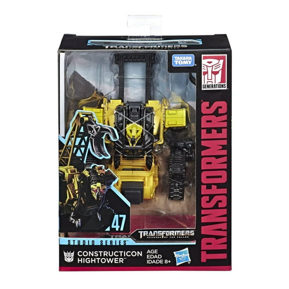 Transformers Studio Series 47 Deluxe Class Transformers: Revenge of the Fallen Movie Constructicon Hightower Action Figure