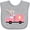 AC-Heather Grey, variant on Inktastic Easter Fire Truck Egg Hunt Bunny Boys or Girls Baby Bib