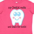 thumbnail image 4 of Inktastic Dentist Rocks Tooth Boys or Girls Toddler T-Shirt, 4 of 5
