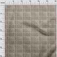 thumbnail image 3 of oneOone Cotton Poplin Light Brown Fabric Diagonal Dress Material Fabric Print Fabric By The Yard 42 Inch Wide, 3 of 4