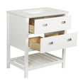 thumbnail image 5 of 24"/30"/60"/72" Bathroom Vanity With Sink Combo,Storage Cabinet With Drawers and Open Shelf,Freestanding Bathroom Vanity Sink Set,Fully Assembled For Home, 5 of 9