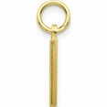 thumbnail image 3 of 10K Yellow Gold Initial M Charm Made In United States 10c768m, 3 of 6