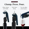 thumbnail image 4 of Coravin Timeless Special Edition Three Plus Wine Preservation System - By-the-Glass Wine Saver - With 2 Pure Argon Gas Capsules & Wine Aerator - Deep Sea Blue, 4 of 6