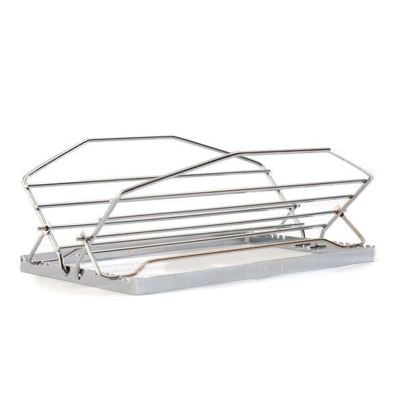 Norpro 275 Adjustable Roast Rack Nickel-plated, 11 inches, Silver