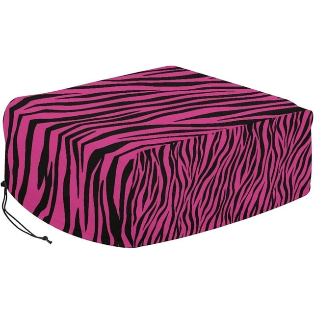 Zebra Print RV Air Conditioner Winter Cover Comfortable RV Air Conditioner Cover Heavy-Duty Essential RV Accessories for Men Women