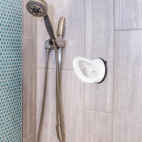WEUVEB Plastic Bathtub Handrail Non-Slip Shower Handle Assorted Color