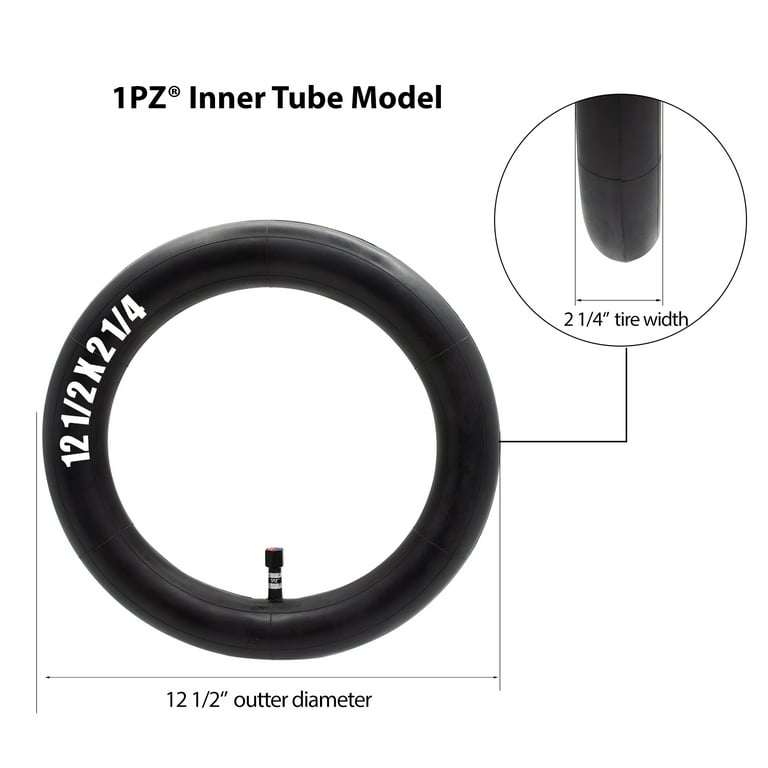 1PZ 12 inch x 2.25 inch / 2.50 inch Inner Tube Tyre Innertube parts 108-T12