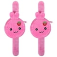 thumbnail image 2 of Slap Bands Wrist Circle Bracelets with Cute Design, Lightweight Snap Wristbands for Party Fun and Portable Accessory Alternative, 2 of 5