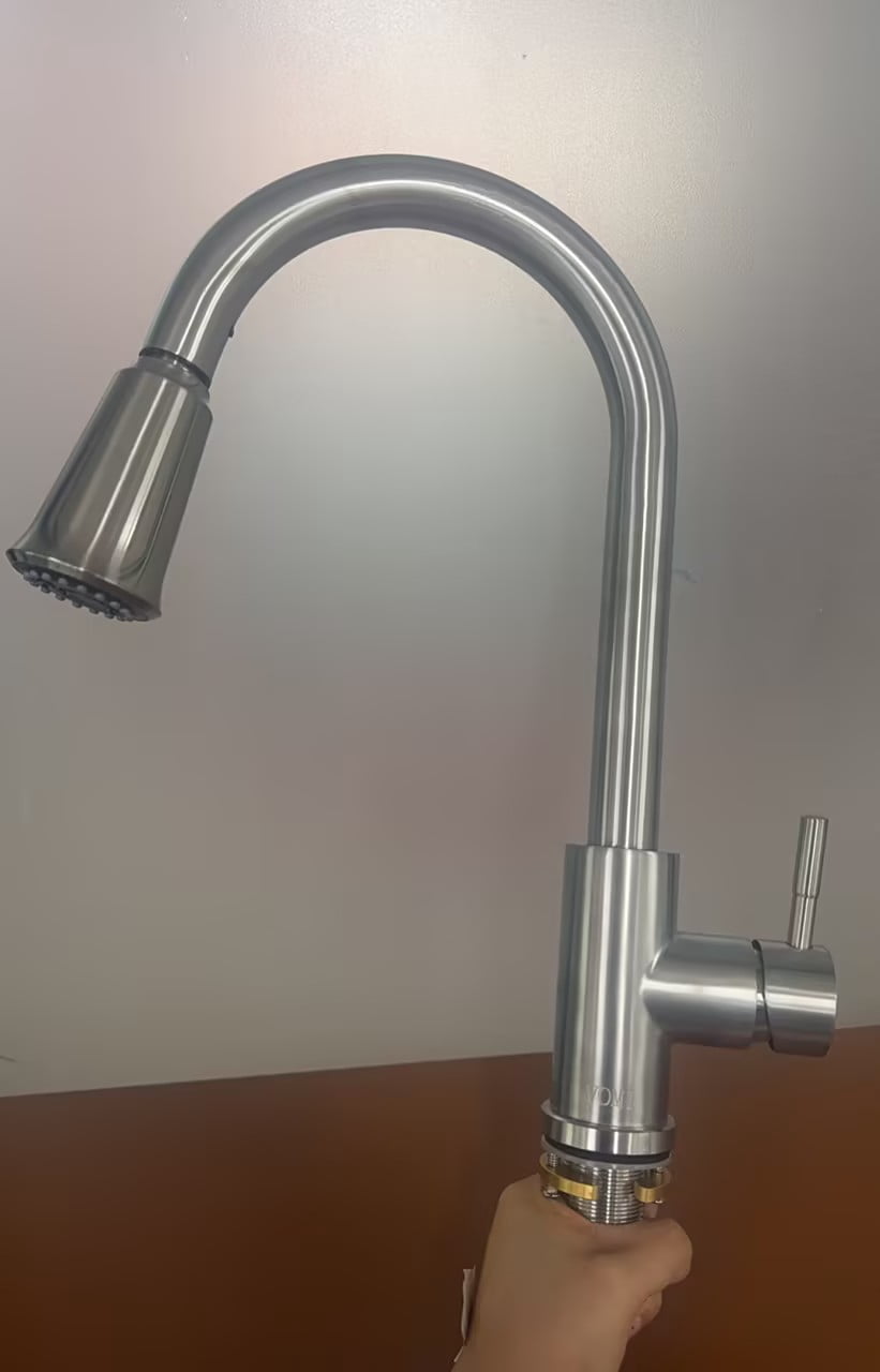 VOMI High Arc Stainless Steel Kitchen Faucet