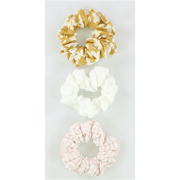 American Eagle Womens 3-Pack Multi Hair Scrunchie, Multicoloured,