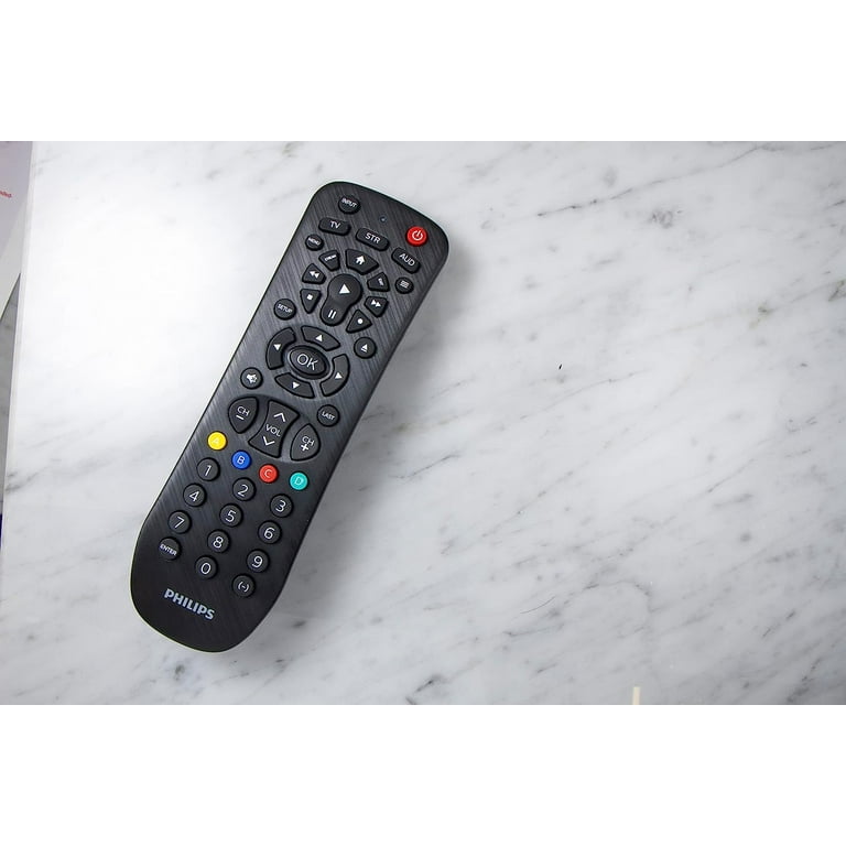 Philips 3-in-1 Universal-Fernbedienung – Flexibel, Hochwertig & Langlebig – Für TV, Audio & Mehr (URC)