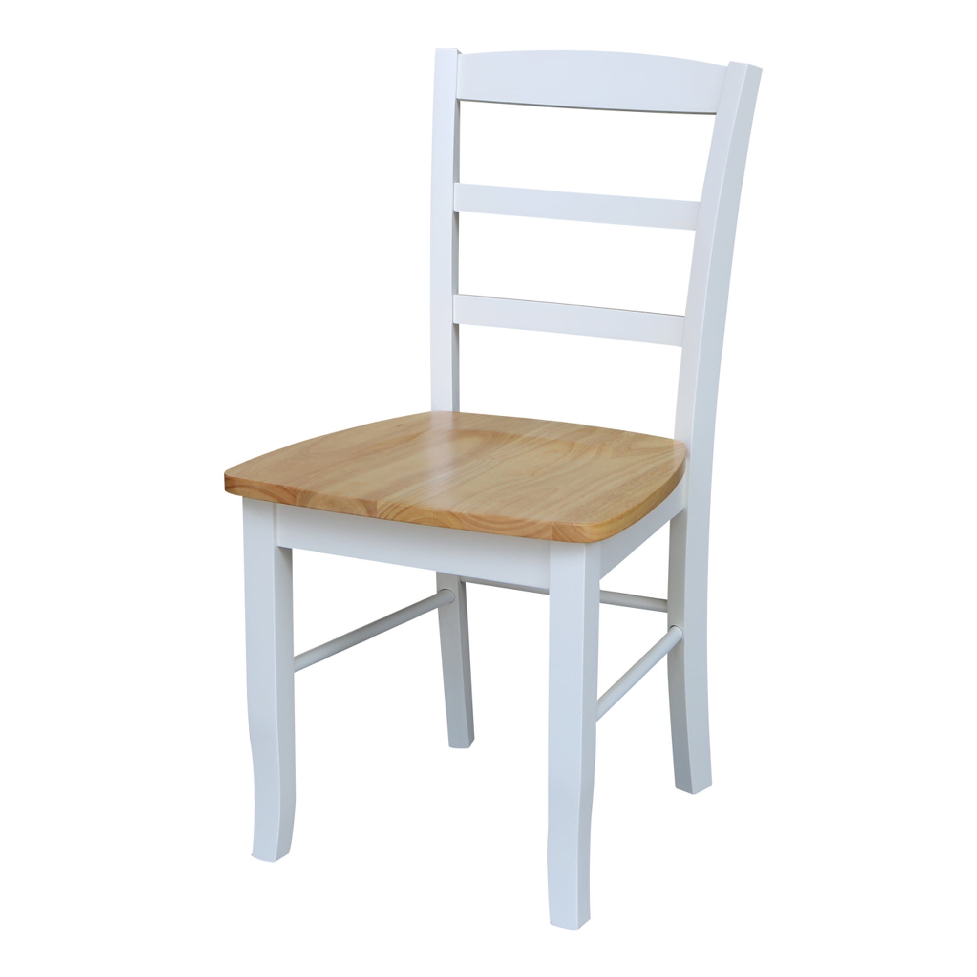 Photo 1 of International Concepts Madrid Ladderback Dining Chairs, Set of 2