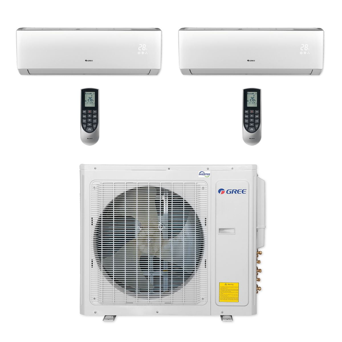 gree-multi30cvir205-30-000-btu-multi21-dual-zone-wall-mount-mini