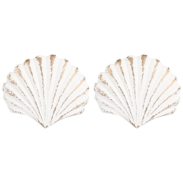 2PCS Ocean Theme Seashell Drawer Handle Household Decorative Door Drawer Pull