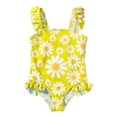 thumbnail image 3 of MUXiin Baby Girls Tankini Swimsuit One Piece Tankini Floral Printed Girls Swimsuit Tankini Quick Dry Stylish Design Pool Party Swimsuit Cute Children's Summer Swimming Outfit, 3 of 3