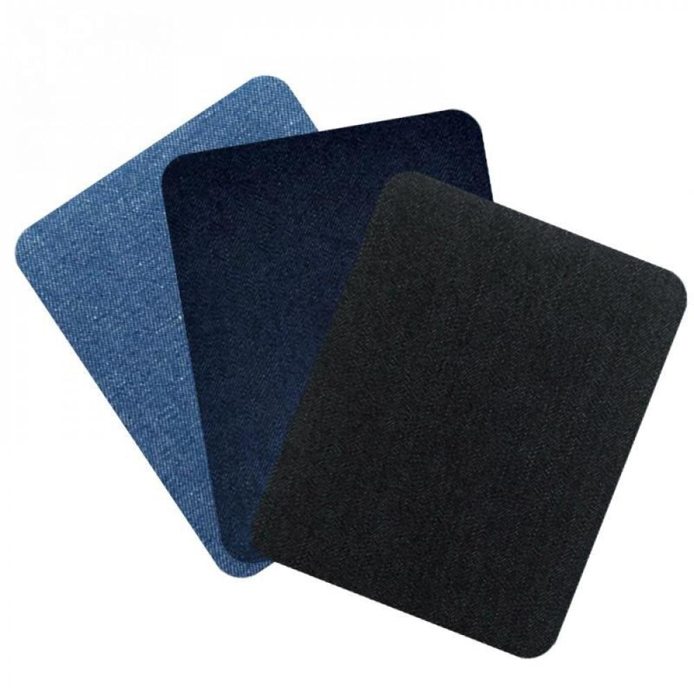 Oaktree 12Pcs/Lot Elbow Patches For Clothes DIY Jeans Iron On Patches Repair Pants Knee Applique Apparel Fabric Sewing Accessory