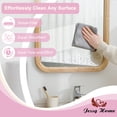 thumbnail image 4 of Jessy Home 2 Rolls Cleaning Cloth, 100 Sheets Reusable Paper Towels, 12"x12" Lint Free, Absorbent & Scratch Free Microfiber Towels for Kitchen, 4 of 6