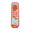 thumbnail image 1 of Red Pretend TV Remote Control Toy for Toddlers 0-3: Interactive 3-Language Learning Tool with Lights & Music, Battery-Powered Early Education Toy for Motor Skills Development, Parent-Child Play, and, 1 of 6