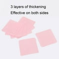 thumbnail image 3 of 500 Pcs Adhésif pour Ongles en Coton, Carré Absorbant Doux pour Manucure, 3 of 7