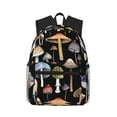 thumbnail image 2 of Goofa Mushrooms and Autumn Leaves Print Casual Backpack for Women Men,Waterproof High School Bookbag,Lightweight Travel Daypack,Classic College Backpack,Laptob Backpack, 2 of 6