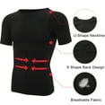 thumbnail image 3 of FITVALEN Compression Cami for Men Slimming Tank Shapewear Belly Body Shaper Workout Tank Tops, 3 of 5